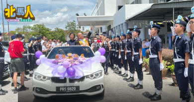 服务杏坛36年 北海锺灵校长欧财荣休