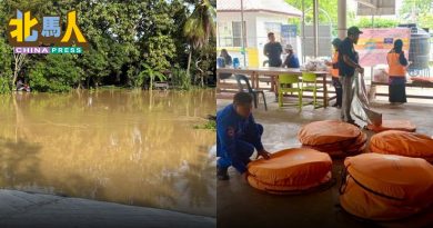 吉关闭10疏散中心 灾民下降至1335人