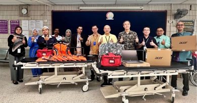 瑶池金母拨85万添购医疗器材 槟吉逾10间医院诊所受惠