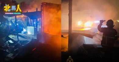 1空置住宅起火  烧毁8成面积