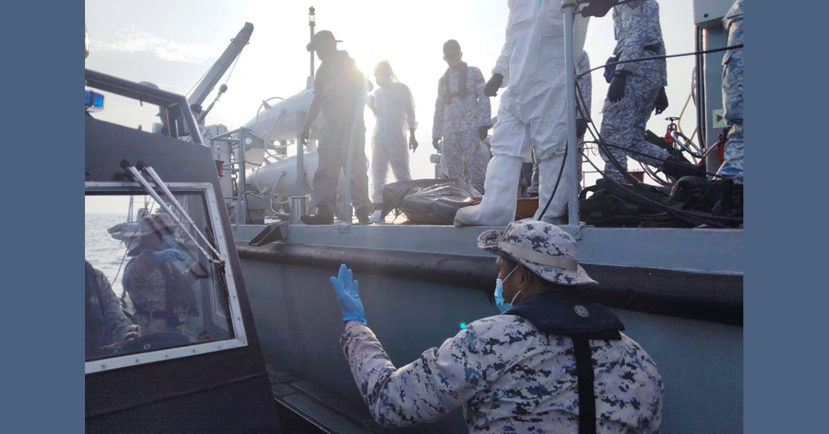 偷渡船沉没夺命事件 今日再寻获5具遗体