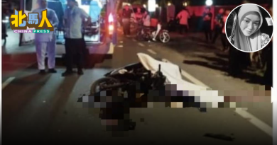 骑摩哆赴友人生日聚会 女商贩闪牛 失控撞毙