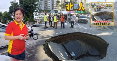 新港地陷 ｜咖啡店业主：听到巨响 以为发生车祸！