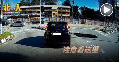 新港地陷｜惊险一瞬间！黑车急倒退 “若再快一步就回不了家”